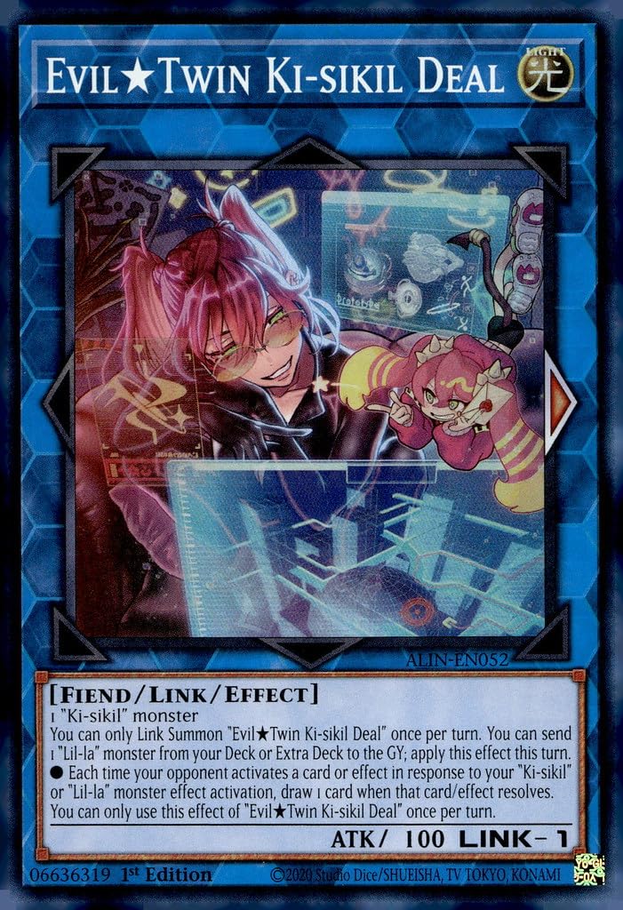 Amazon.com: EvilTwin Ki-sikil Deal - ALIN-EN052 - Super Rare - 1st